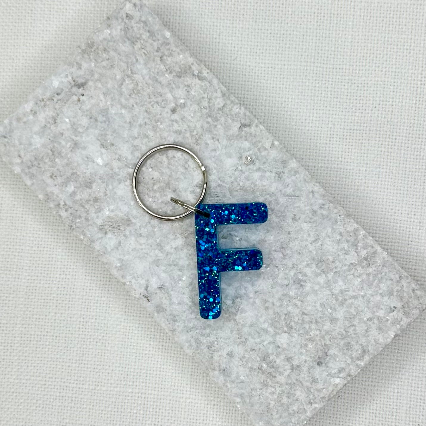 Alphabet Keyring - F