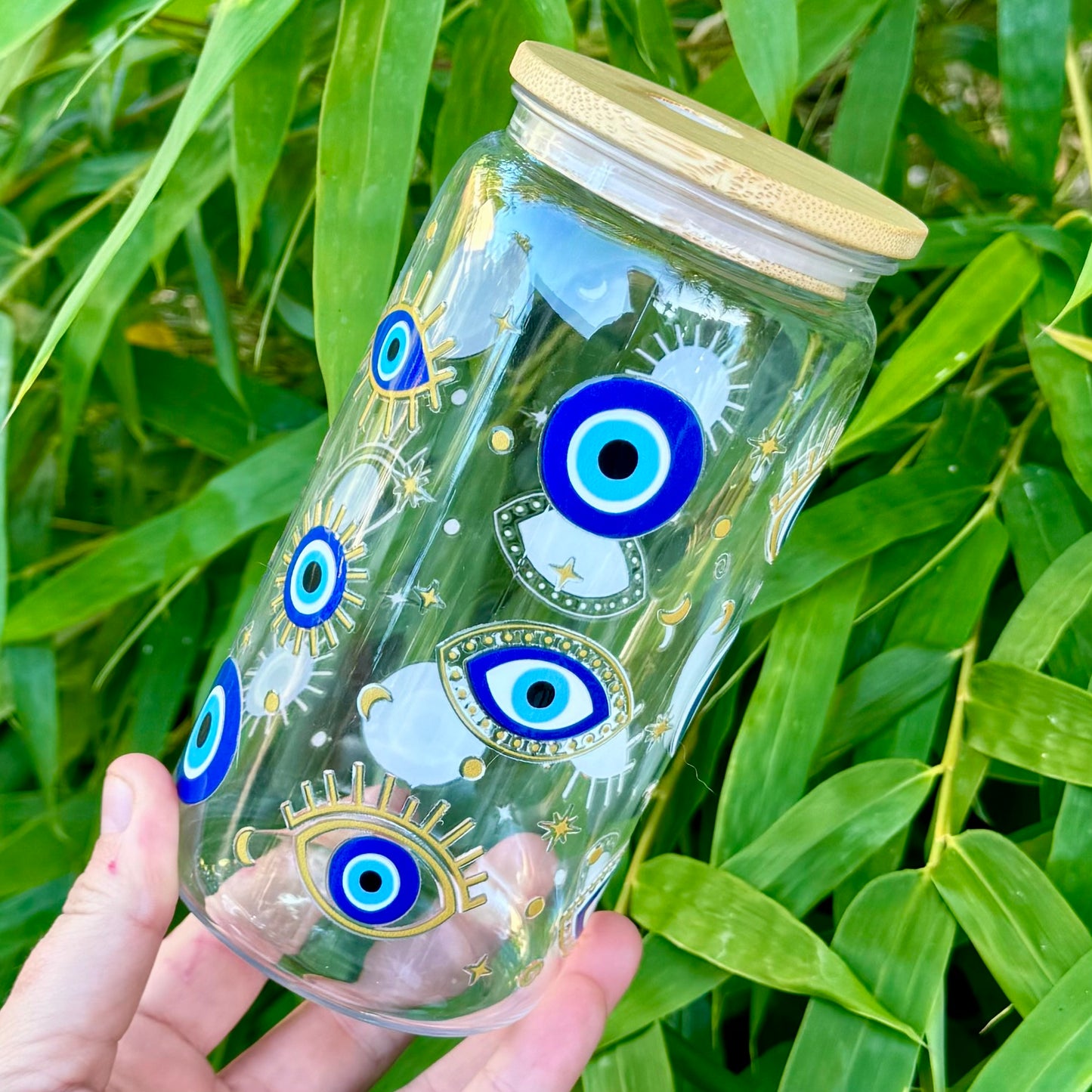 Evil Eye Acrylic Cup