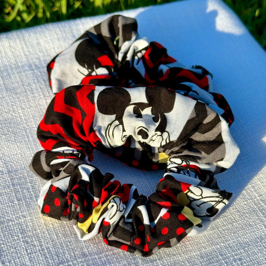 Mickey and Minnie Scrunchie