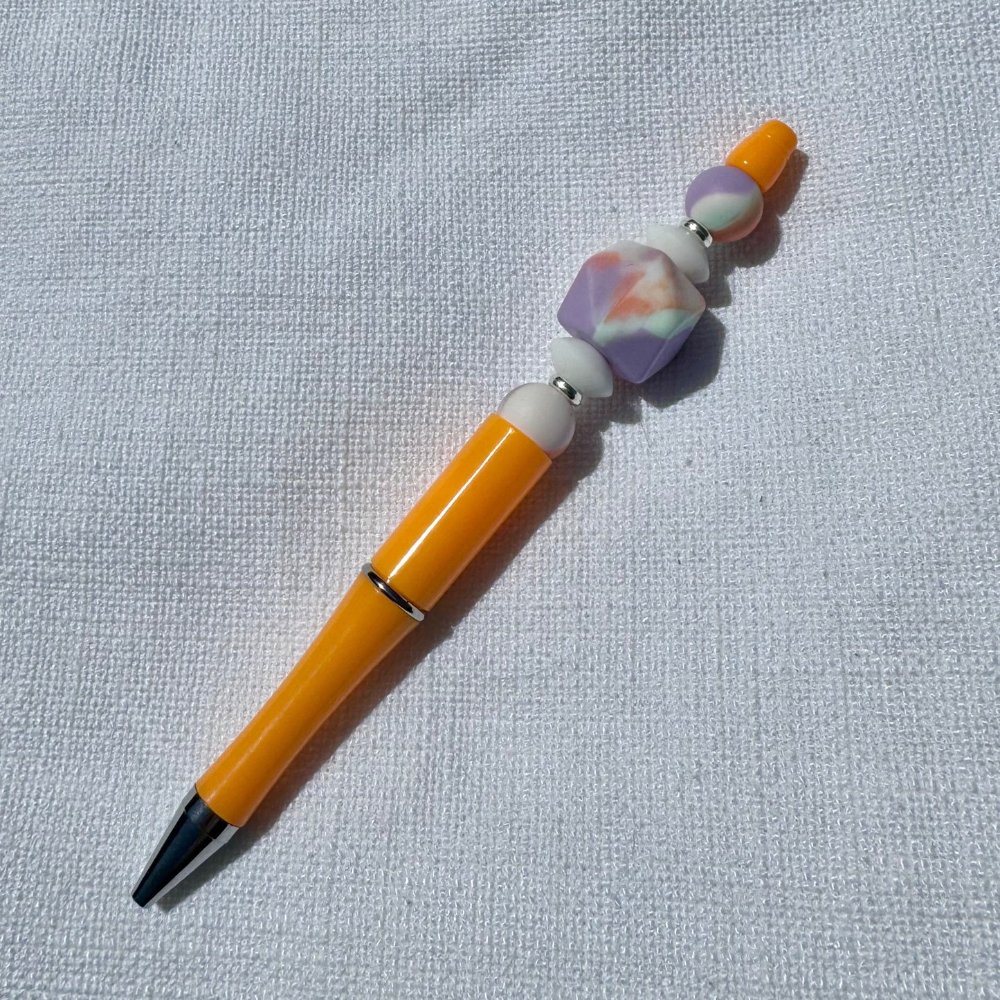 Sunset Marble - Beaded Pen