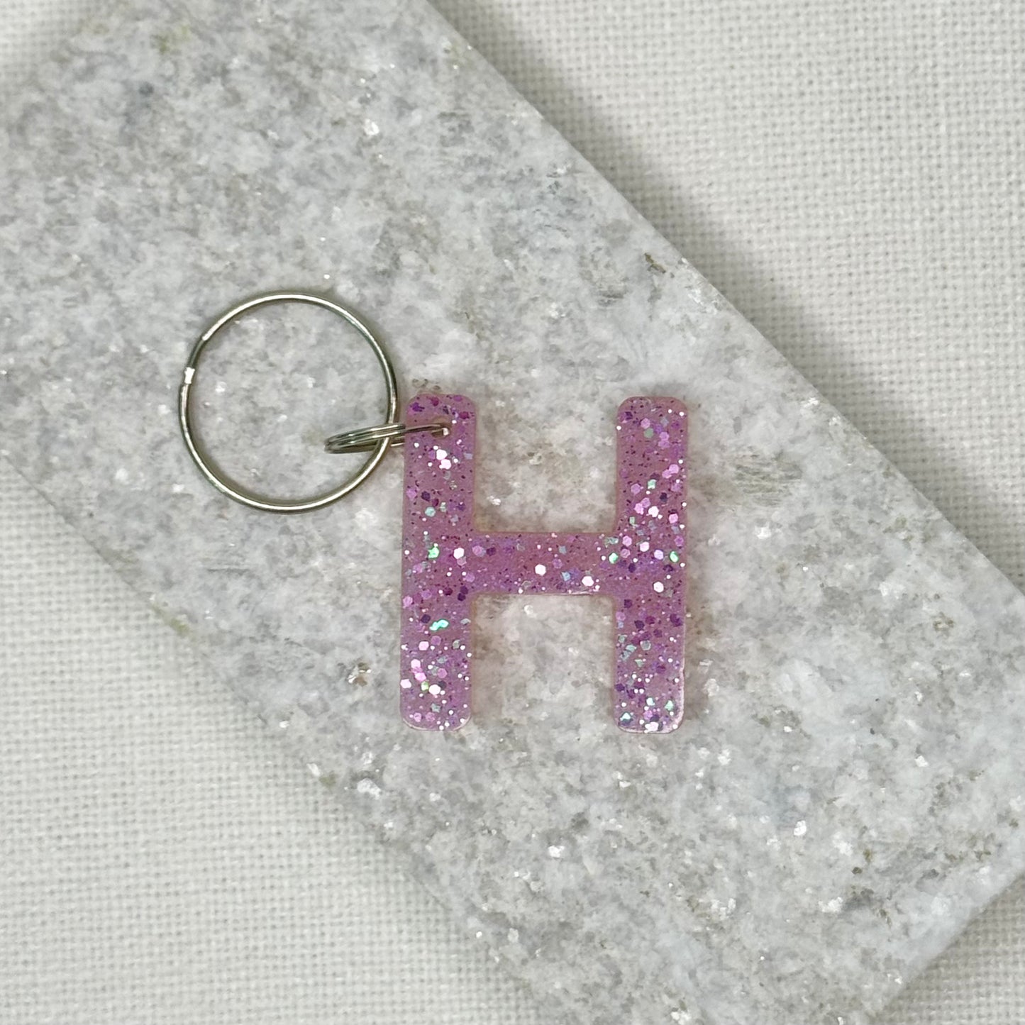 Alphabet Keyring - H