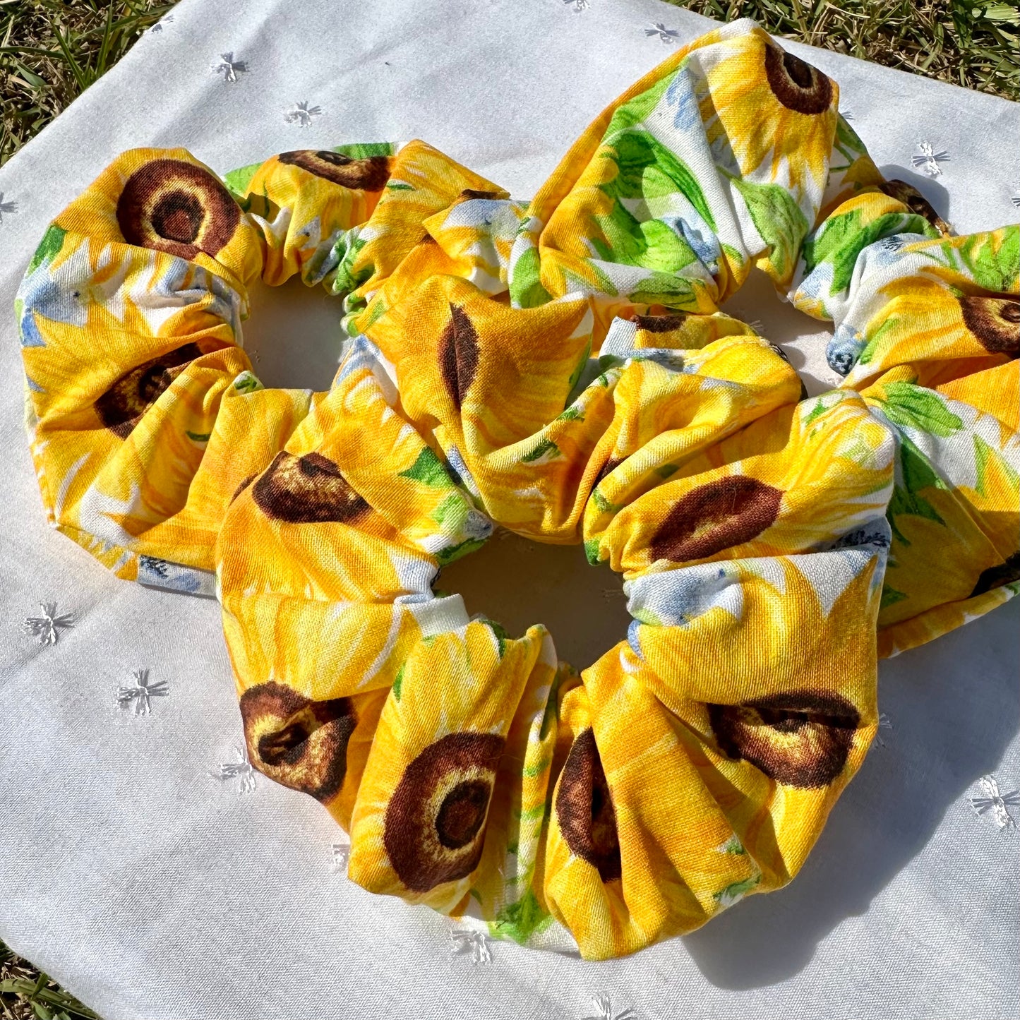 Sunflower Scrunchie XL