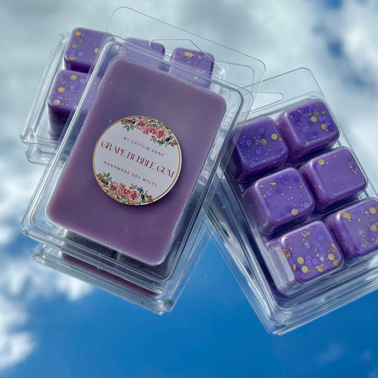 Grape Bubblegum Soy Melts