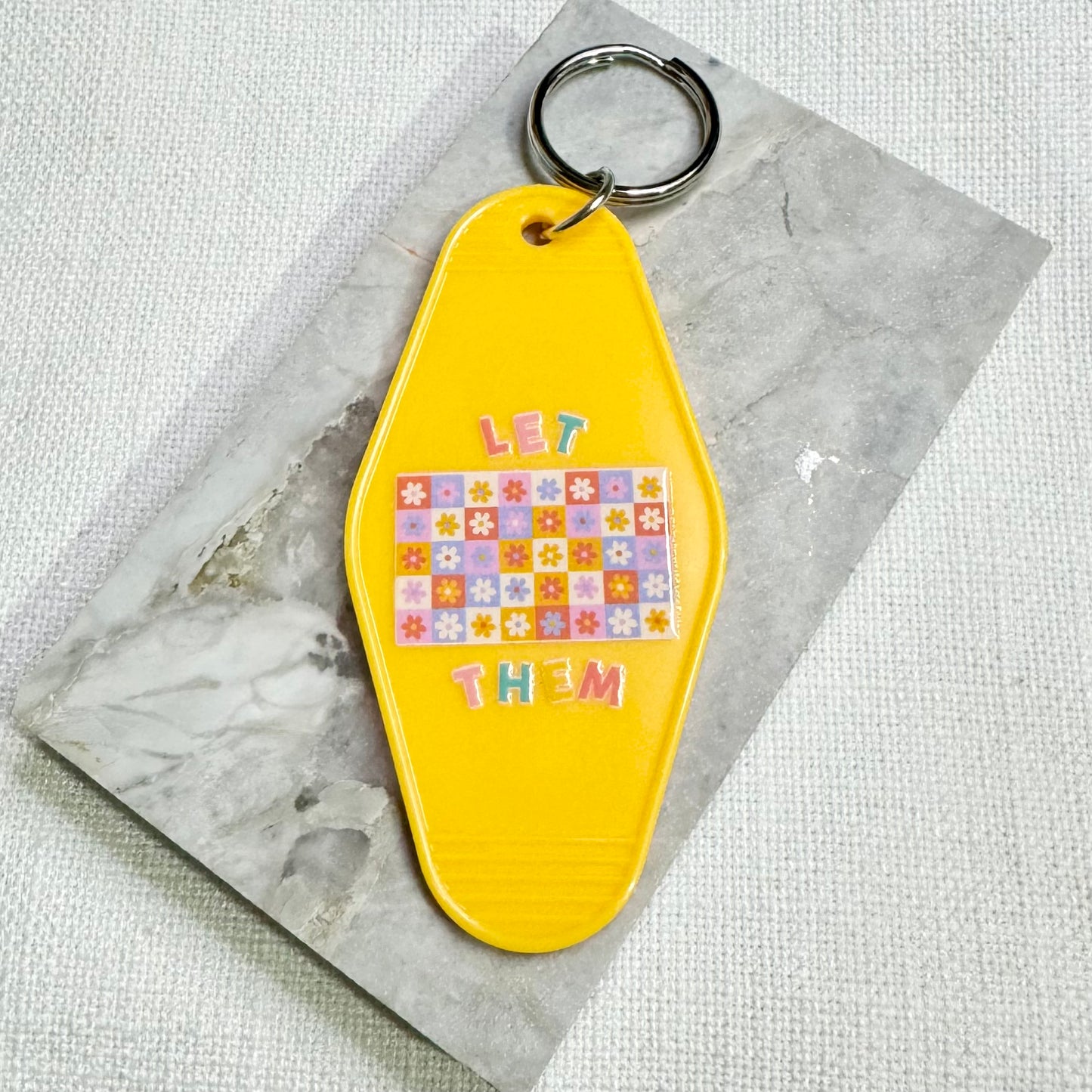 Motel Keychain: Let them