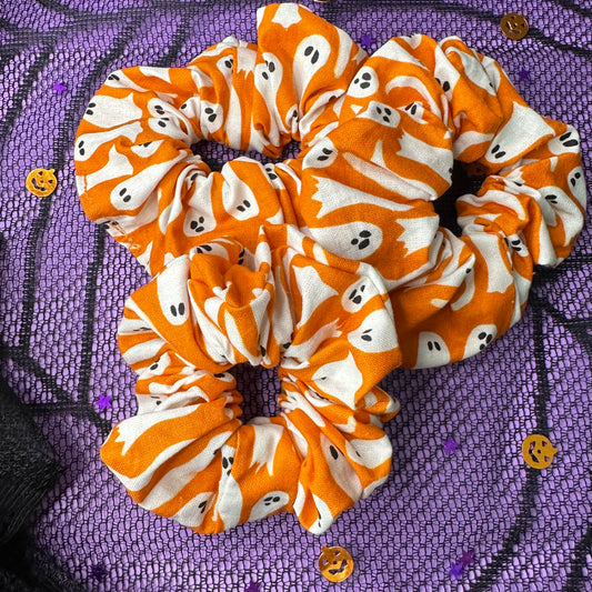 Ghost Scrunchie - Orange