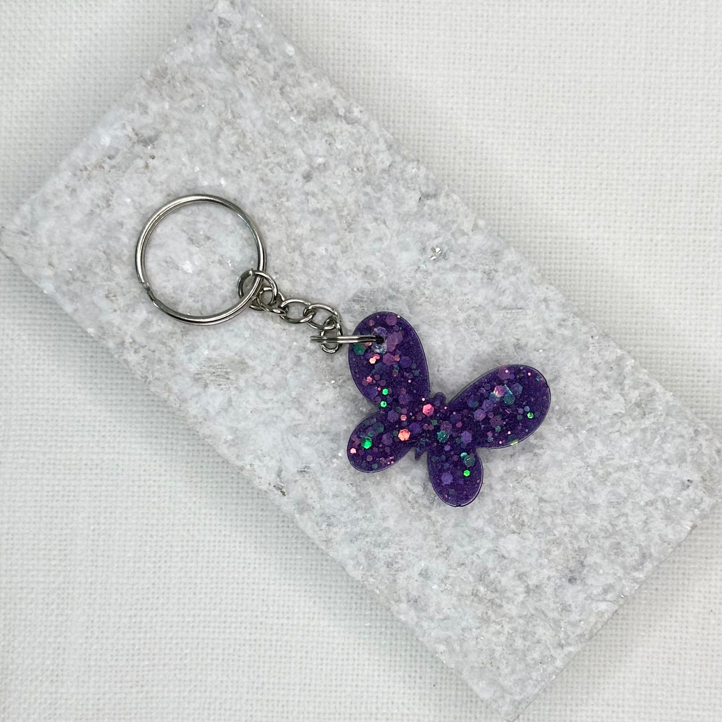 Butterfly Keyring