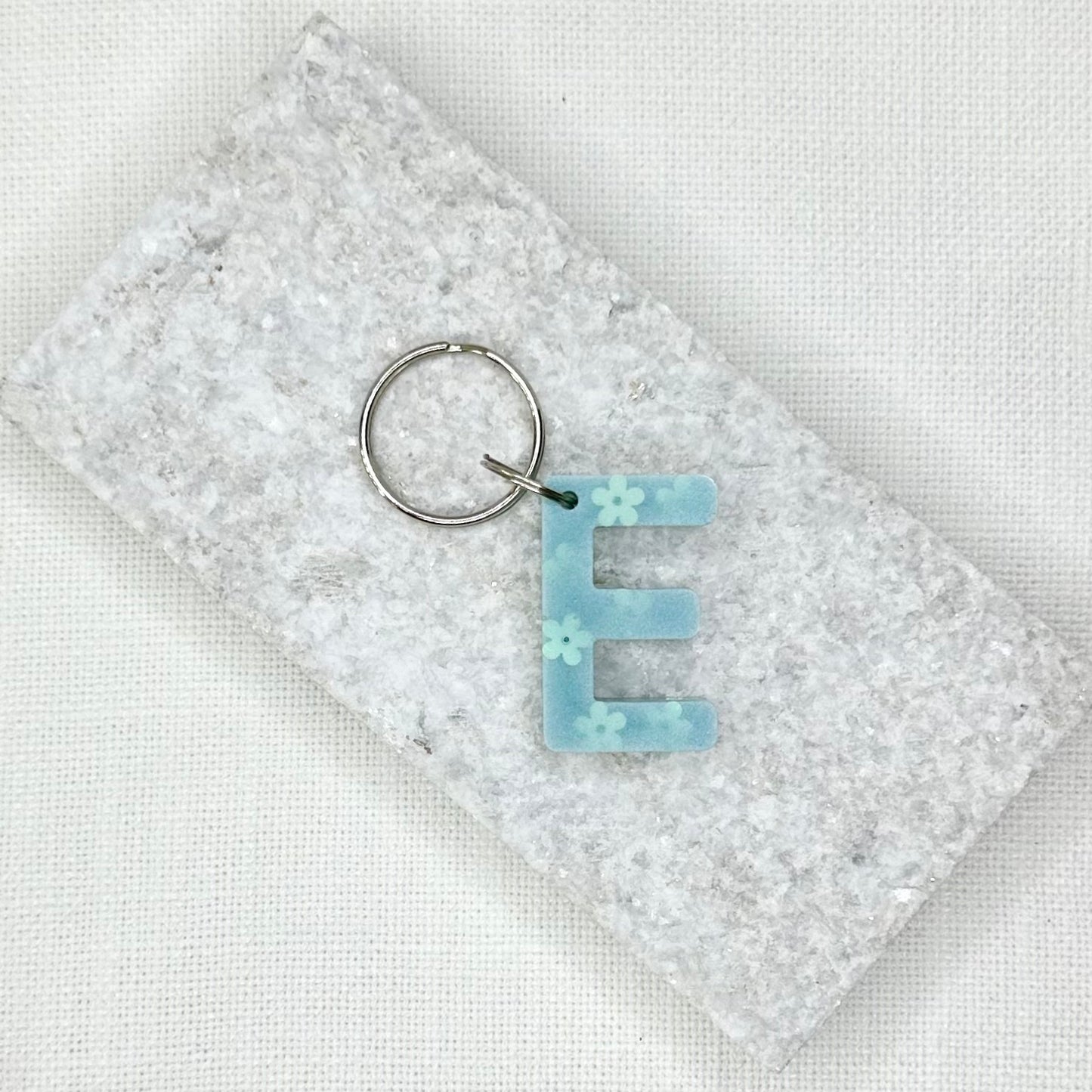 Alphabet Keyring - E