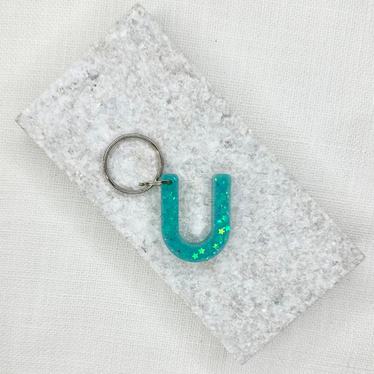 Alphabet Keyring - U