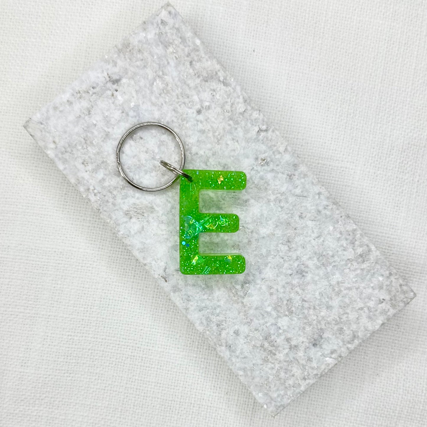 Alphabet Keyring - E