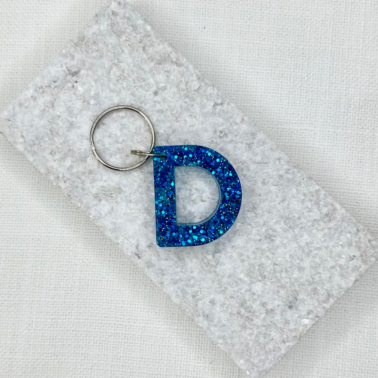 Alphabet Keyring - D