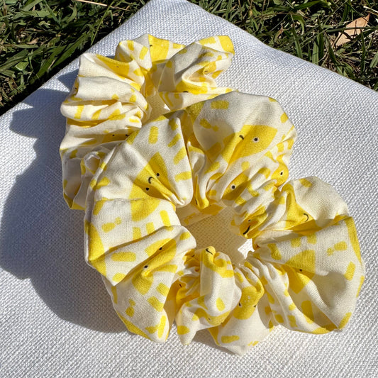 Smiley Sun Scrunchie